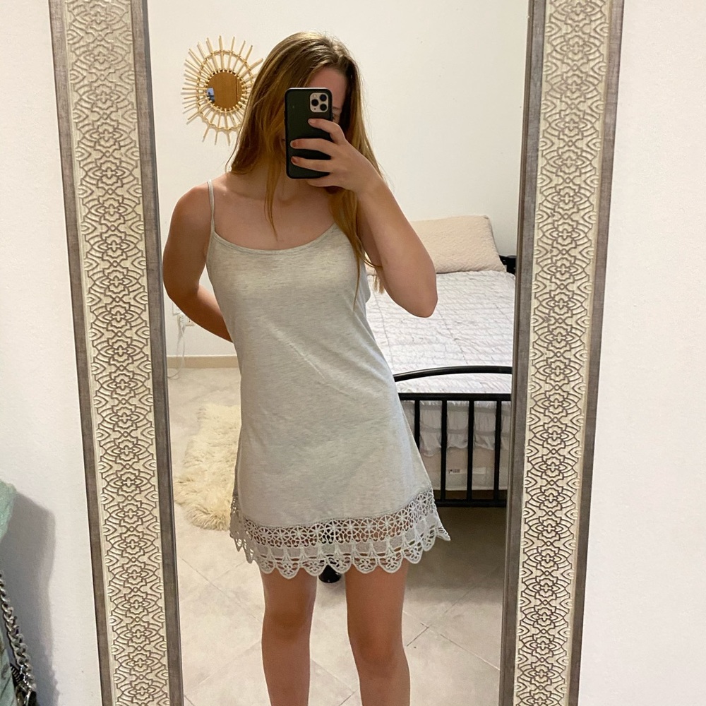 cute detailed bottom dress